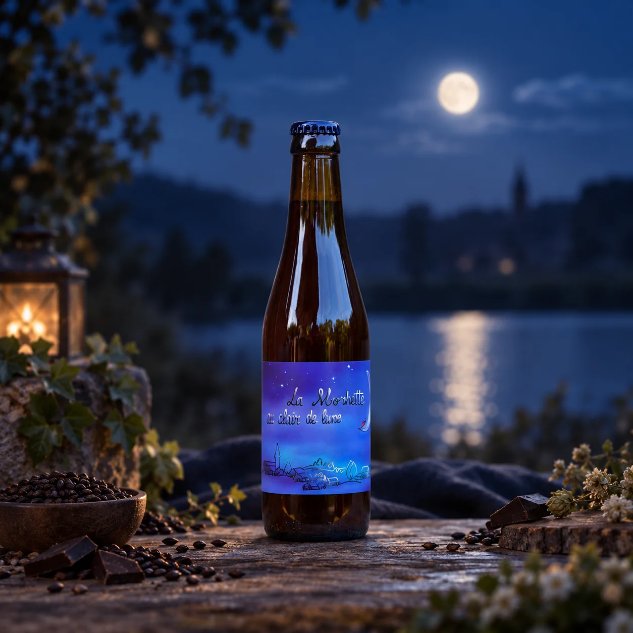 La Morhette au clair de lune