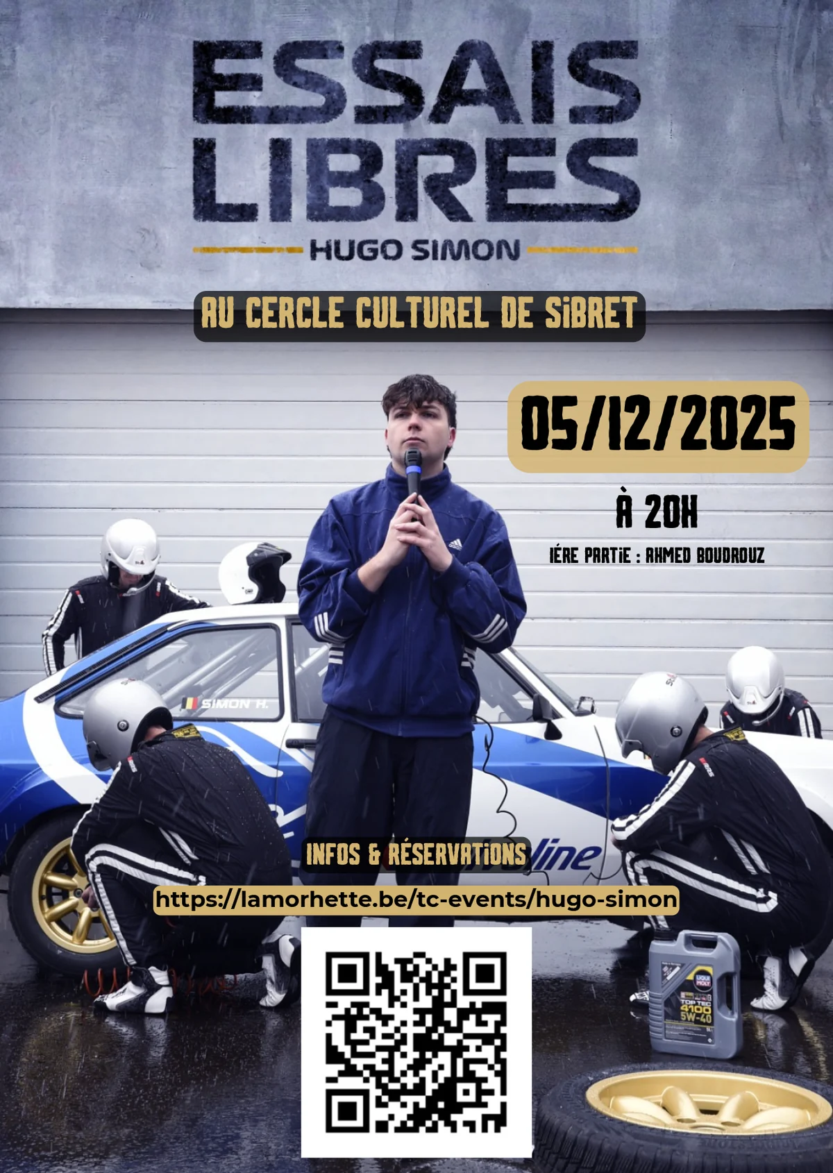 Hugo Simon — Essais libres